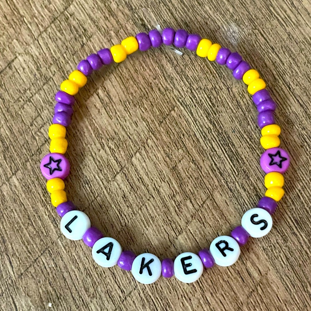 Los Angeles Lakers Bracelets - Picture 3 of 3